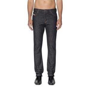 NEW DIESEL d-sark slim fit straight leg denim jeans in black